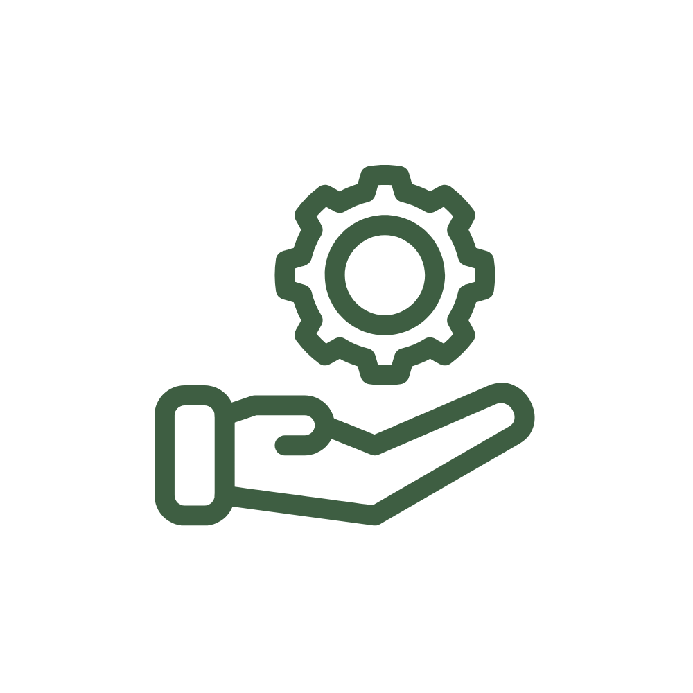 Assistenza tecnica impianti frigoriferi industriali icona verde