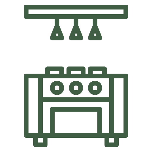 Cucine Professionali Icona Verde